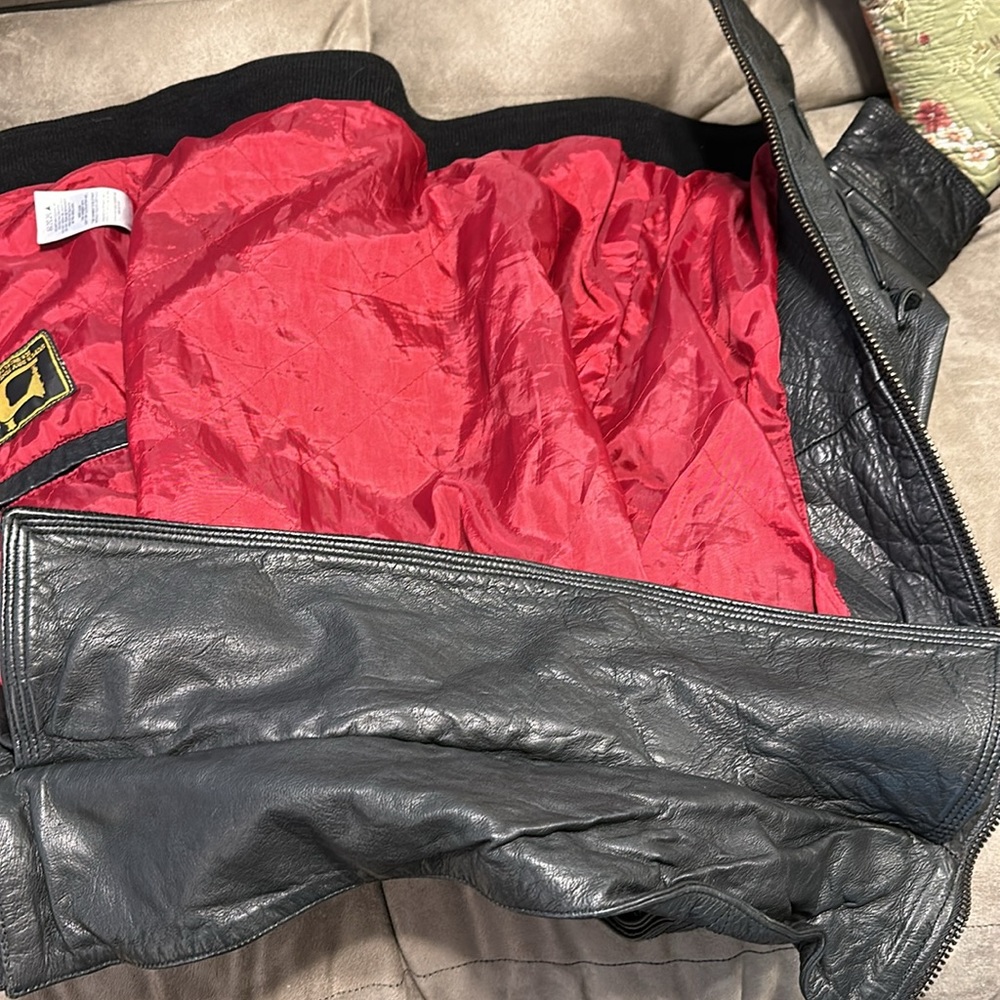 Superdry ‘Ryan’ Leather Bumberjacket Perfect Cond… - image 5